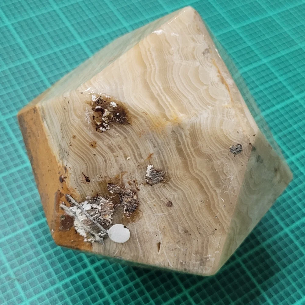 Geometric Stone Decor Piece